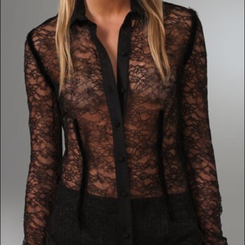 Alexander Wang Lace Blouse